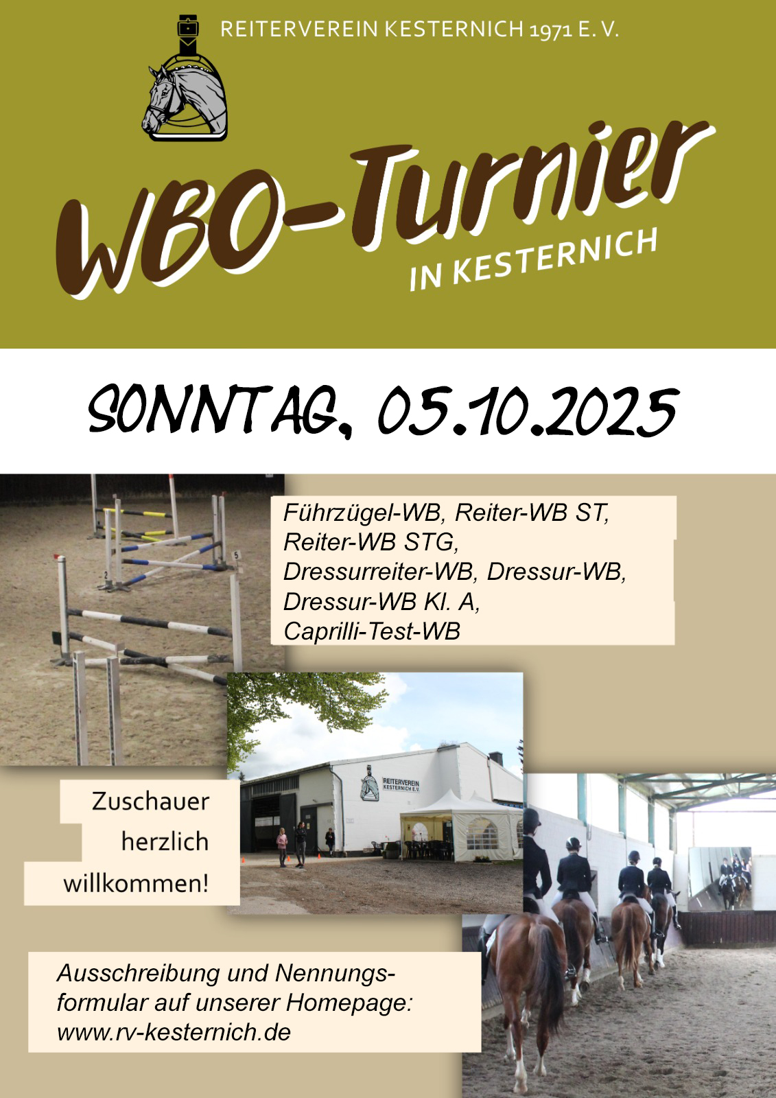 Plakat WBO-Turnier Kesternich